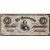 Image 1 : 1864 $50 Confederate States of America Note