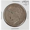 Image 1 : 1934-S $1 Peace Silver Dollar Coin