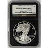 Image 1 : 1996-P $1 Proof American Silver Eagle Coin NGC PF70 Ultra Cameo Black Core