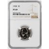 Image 1 : 1958 Proof Jefferson Nickel Coin NGC PF69