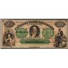 Image 1 : 1800's $20 Citizens Bank of Louisiana Shreveport Obsolete Note