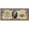 Image 1 : 1929 $10 First NB of Washington Court House, Ohio CH# 13490 National Currency Note
