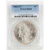 Image 1 : 1882-CC $1 Morgan Silver Dollar Coin PCGS MS65