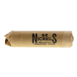 Roll of (40) Brilliant Uncirculated 1948-D Jefferson Nickel Coins