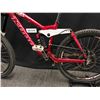 Image 8 : RED KONA STINKY GARBANZO FULL SUSPENSION DOWNHILL MOUNTAIN BIKE WITH FRONT AND REAR HYDRAULIC DISC