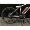 Image 2 : ORANGE AND GREY KOMMON BREAK WIND 9 SPEED ELECTRIC ASSIST TRAIL BIKE WITH FRONT AND REAR DISC