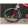 Image 8 : RED EUROBIKE G4 21 SPEED FULL SUSPENSION FOLDING TRAIL BIKE WITH FRONT AND REAR DISC BRAKES