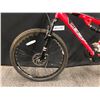 Image 8 : RED CCM SCOPE 21 SPEED FULL SUSPENSION MOUNTAIN BIKE WITH FRONT AND REAR DISC BRAKES, 19" FRAME