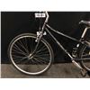 Image 8 : GREY RALEIGH DETOUR 21 SPEED HYBRID CRUISER BIKE, X-SMALL FRAME SIZE
