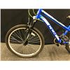 Image 8 : BLUE AND GREEN CCM HARDLINE 21 SPEED FRONT SUSPENSION TRAIL BIKE, 13" FRAME SIZE