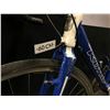 Image 8 : BLUE AND WHITE KONA JAKE CX 27 SPEED ROAD BIKE WITH CLIP PEDALS, MISSING FRONT BRAKE CALIPER, CLIP