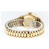 Image 6 : Rolex Ladies 18K Yellow Gold MOP Diamond President Wristwatch With Watch Winder