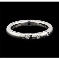 0.10 ctw Diamond Ring - 14KT White Gold