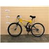 Image 1 : YELLOW SUPERCYCLE MENACE FULL SUSPENSION MOUNTAIN BIKE