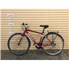 Image 1 : RED DEVINCI HYBRID ROAD BIKE