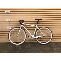 WHITE MICARGI SINGLE SPEED ROAD BIKE