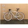Image 1 : WHITE MICARGI SINGLE SPEED ROAD BIKE
