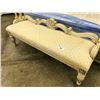 Image 1 : LIGHT WOOD TRADITIONAL STYLE PADDED BENCH