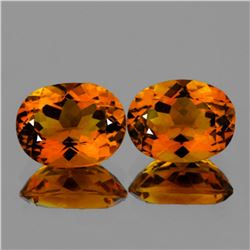 Natural Golden Yellow Citrine 9x7 MM - FL