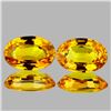 Image 1 : Natural Golden Yellow Sapphire Pair 6x4 MM - VVS