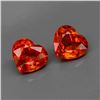 Image 1 : Natural Mandarin Orange Spessartite Garnet Pair