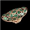 Image 2 : Natural Colombian Emerald Ring