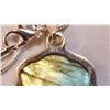 Image 5 : STUNNING HAND CARVED LABRADORITE BUDDAH PENDANT