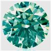 Image 1 : SPARKLING 3.84 CT MINT GREEN DIAMOND