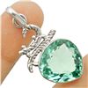 Image 1 : BEAUTIFUL NATURAL 8 CT AQUAMARINE PENDANT