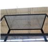 Image 2 : Tall Metal 5-Tier Display Shelving Unit (with 6 glass shelving panels) 36" x 18" x 103"H