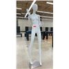 Image 2 : Poseable Female Mannequin with Base, 6-Foot, 6 Inches Tall