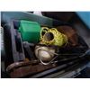 Image 2 : TOTE OF TOOLS, GAFF, AND ROPE