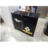 Image 2 : BLACK 2-DOOR SHOP CABINET