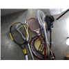 Image 2 : LOT OF LACROSSE STICKS AND TENNIS RACQUETS