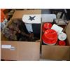 Image 1 : 2 BOXES OF COUNTRY DECOR