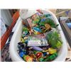 Image 2 : WHITE BASKET OF TOYS