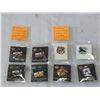 Image 1 : 4 OFFICIAL EMBLEM PINS CANADIENS, BLUES, SHARKS, ROCKIES