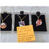 Image 2 : 4 SPECIAL HOCKEY NECKLACES, TAMPA BAY, ISLANDERS, RANGERS, DEVILS