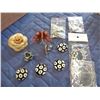 Image 2 : BOX OF VARIOUS JEWELLERY AND SMALL WOOD BOX W/ 2 BRACELETS