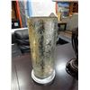 Image 2 : METAL TABLE ALMP AND GLASS TABLE LAMP