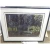 Image 1 : SIGNED RS PARKER 319/950 LOON PRINT IN FRAME