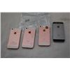 Image 2 : 4 APPLE IPHONE SE -1 BLACK, 3 ROSE GOLD PARTS ONLY, NOT GURANTEED TO WORK, MAY BE LOCKED