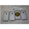Image 2 : 4 APPLE IPHONE 6S SPACE GREY PARTS ONLY, NOT GURANTEED TO WORK, MAY BE LOCKED