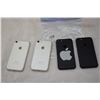 Image 2 : 4 APPLE IPHONE 7 - 2 GREY, 2 BLACK,PARTS ONLY, NOT GURANTEED TO WORK, MAY BE LOCKED