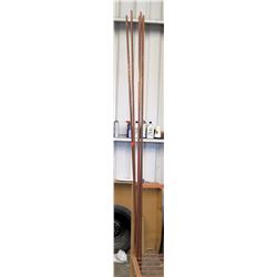 Qty 4 Copper Pointed 94" Length 5/8" Ground Rods