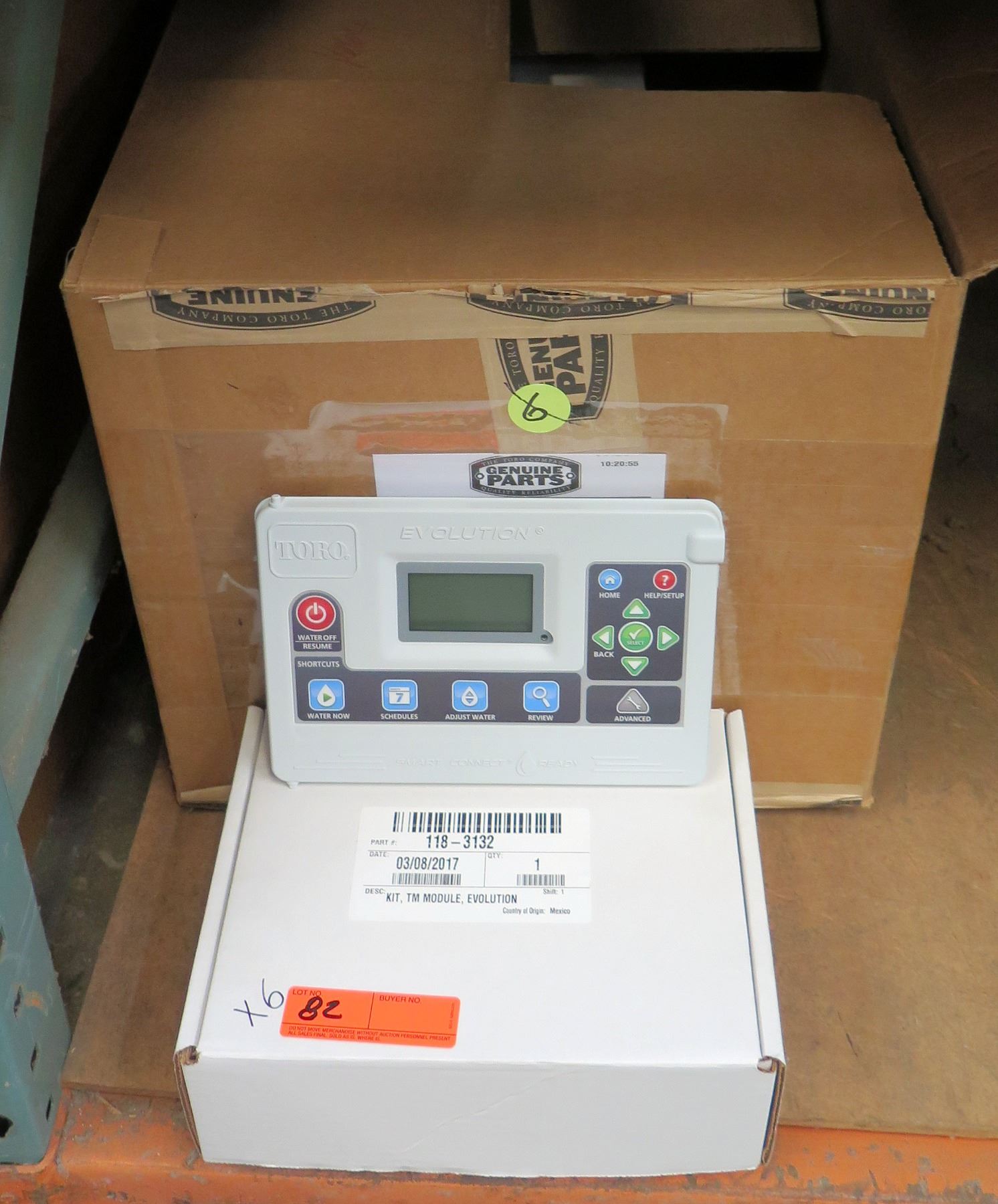 Toro Evolution Controller Module Qty 6 Genuine Parts TORO Evolution TM Module Kit 118-3132 - Oahu Auctions