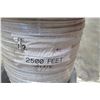 Image 2 : Spool PE 12 AWG Solid White 2500' Cable