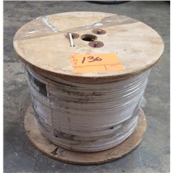 Wood Spool Paige Wire White