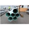 Image 8 : Bundle of 6 @ 20' Long x 8" & 9" Diameter Green Bel Pipe SDR35 GS, Strapped