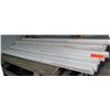 Image 1 : Qty 11 Misc Diameter 10' White JM Eagle 12454 PVC Sewer Pipe ASTM D2729